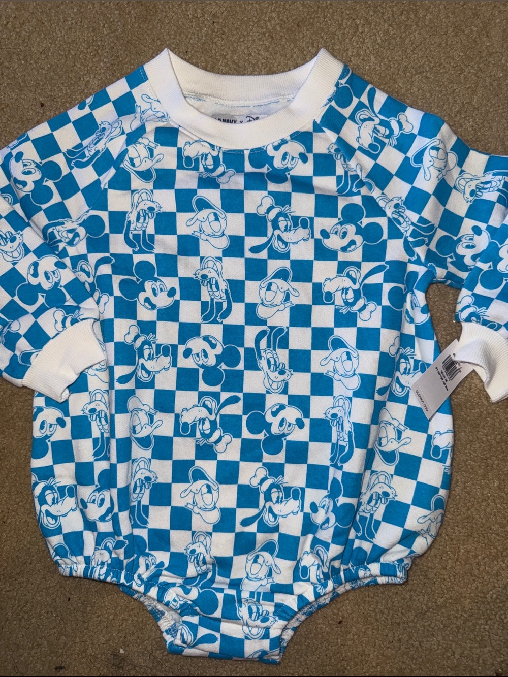 Old navy x Disney bubble romper onsie NWT